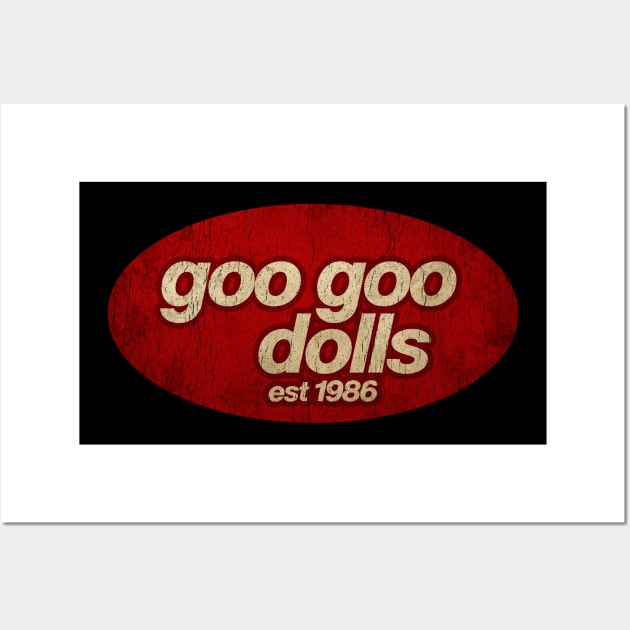 Goo Goo Dolls - Vintage Wall Art by Skeletownn